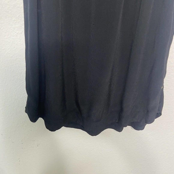 Anthropologie EDME & ESYLLTE Freya Color Block Green and Black Dress S - Picture 13 of 14